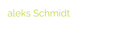 aleks Schmidt Sänger . Entertainer . DJ . Warm-Upper -> social media . web . grafik & print . foto . video . sound